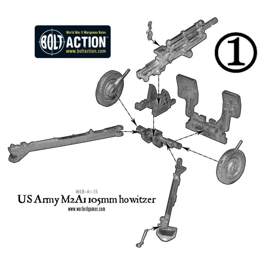 Us Army M2A1 105mm Howitzer