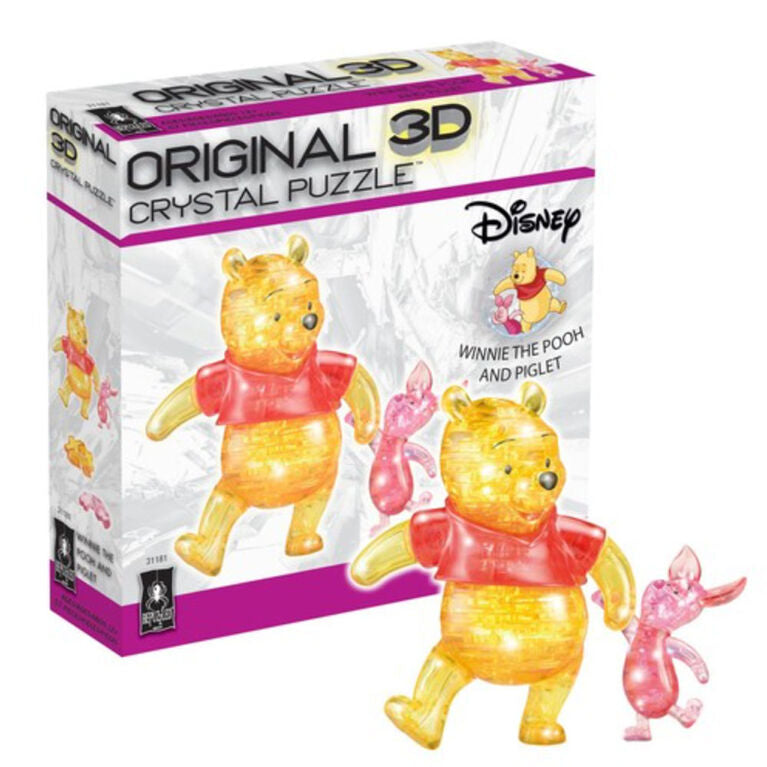 3D Crystal Puzzle: Winnie The Pooh and Piglet