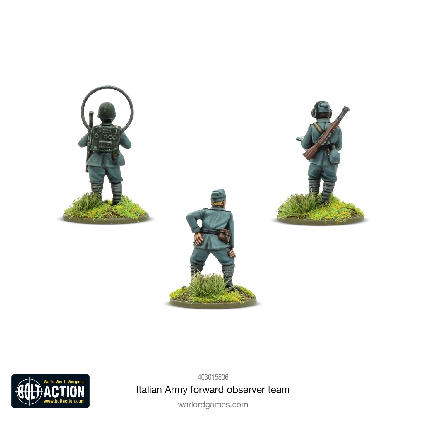 Italian Army -Forward Observer Team (metal)