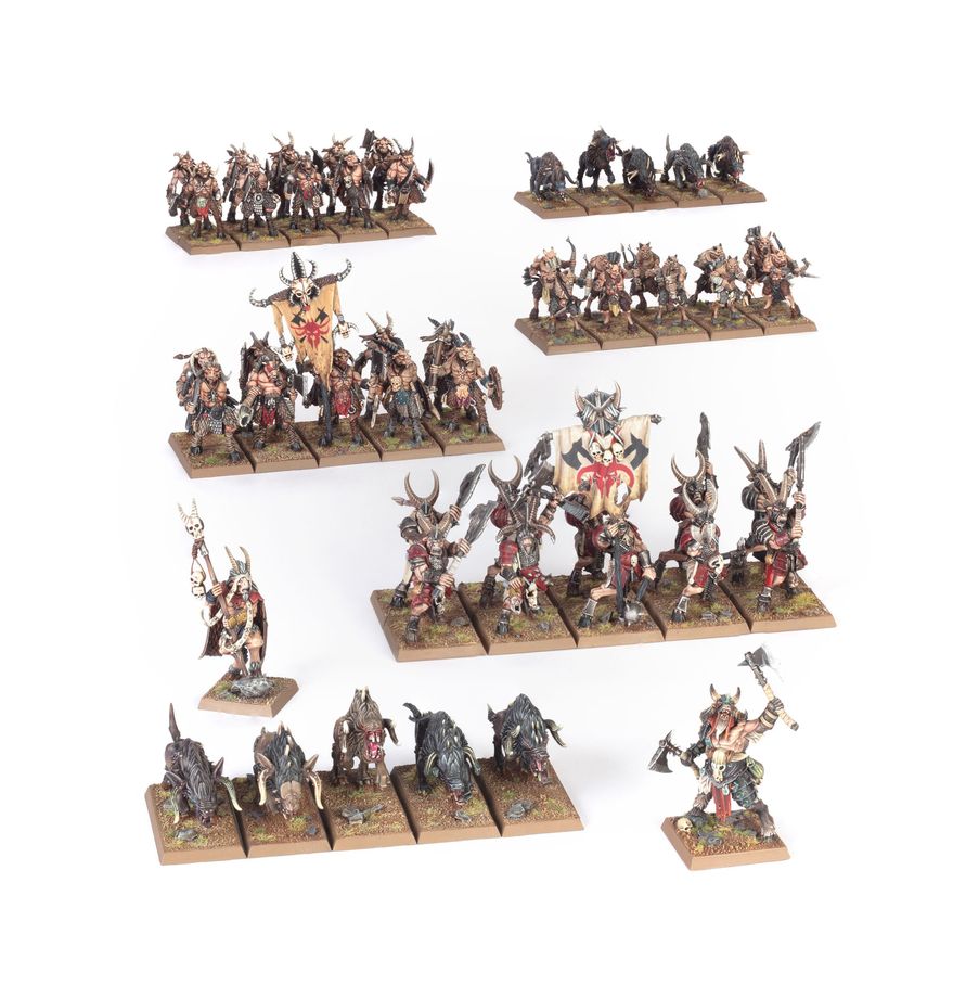 Beastmen Brayherds: Battle March Army - Pre-Order