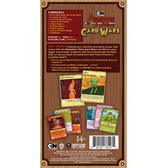 Adventure Time Card Wars: Flame Princess vs Fern