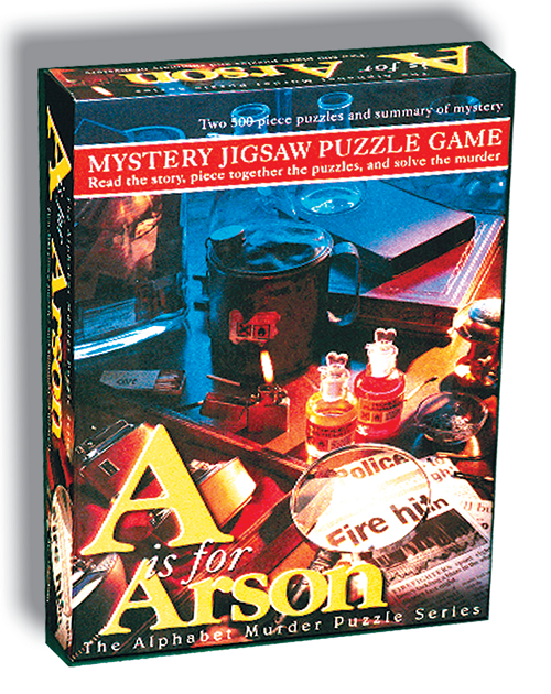 A is for Arson - Mystery Jigsaw Puzzle Game