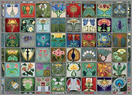 Art Nouveau Tiles - 1000 Pieces