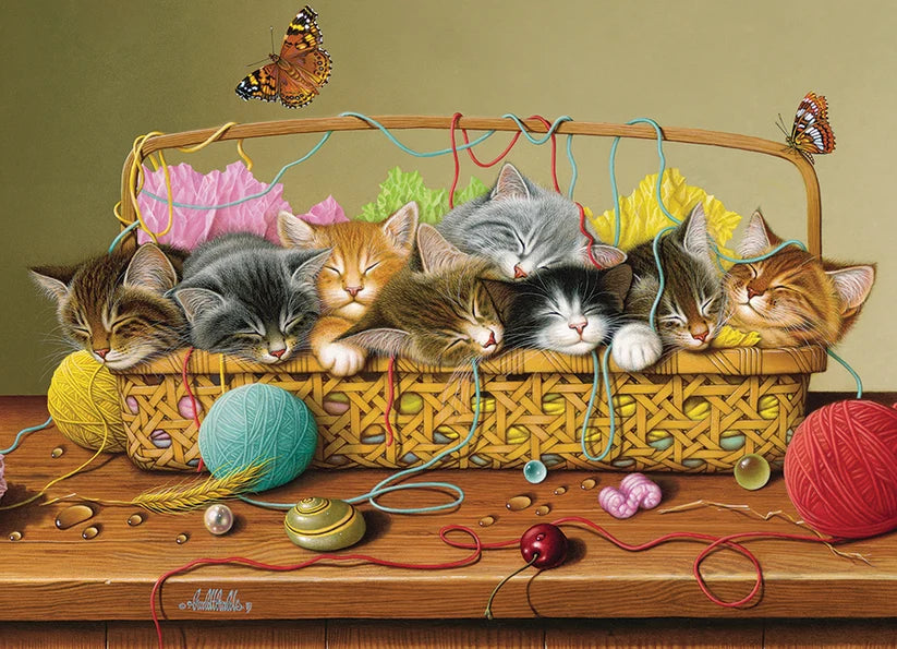 Basket Cats - 350 Pieces