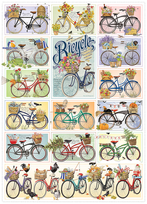 Bicycles - 1000 Pieces