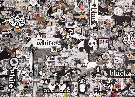Black and White Animals - 1000 Pieces
