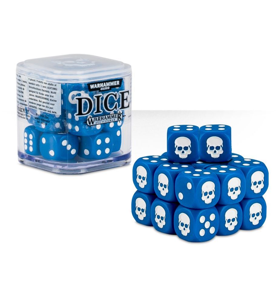 Warhammer Dice (Blue)