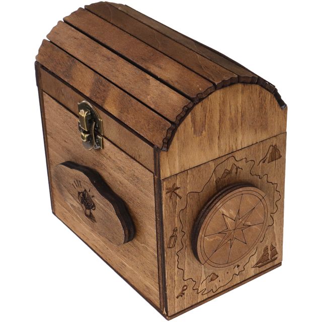 Secret Opening Box: Buccaneer's Box Puzzle - Difficulty Level 7/10