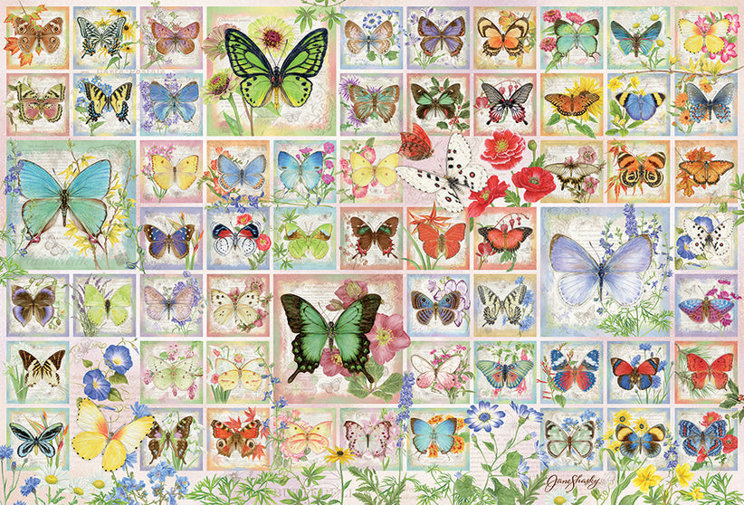 Butterflies and Blossoms - 2000 Pieces