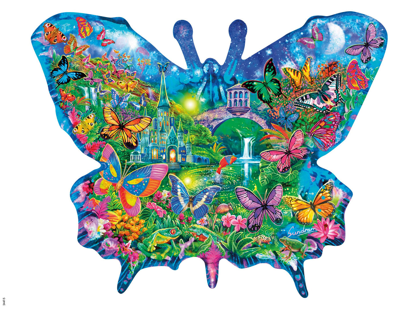 Ceaco Butterfly Shaped Puzzle
