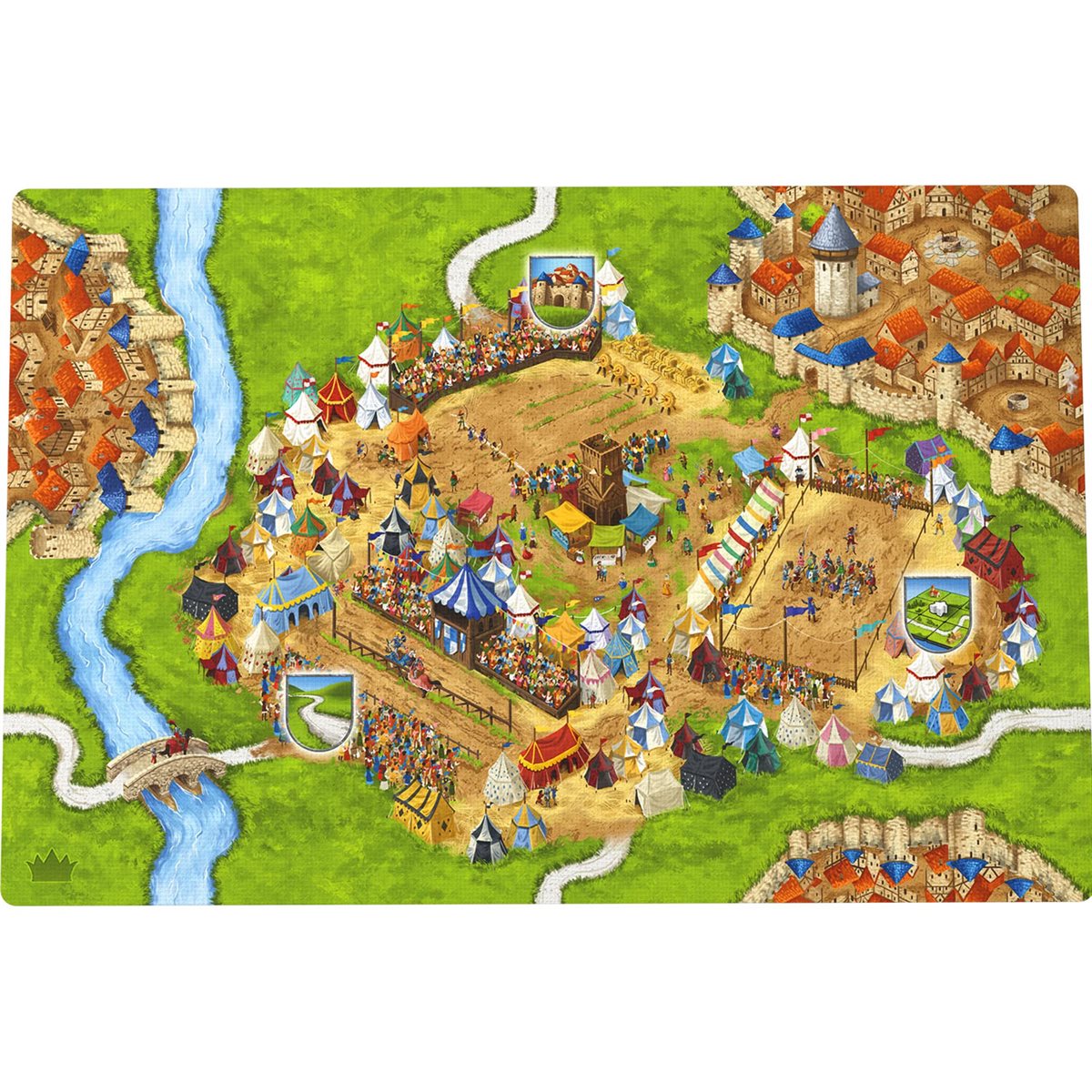 Carcassonne Refresh: Exp #6 - Jousts & Crests