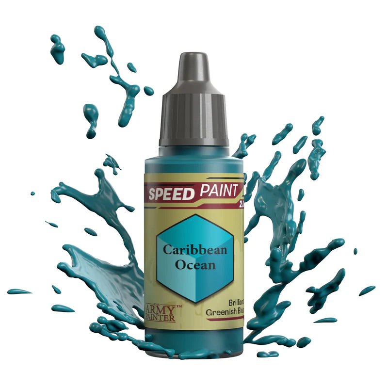 Speed Paint- Caribbean Ocean