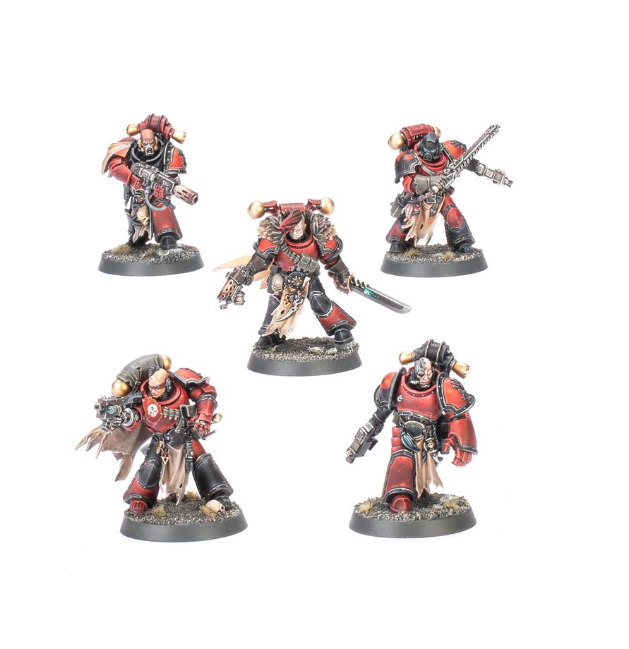 Chaos Sapce Marines - Red Corsairs Raiders