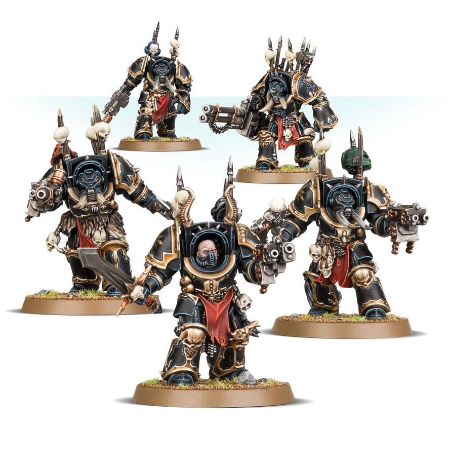 Chaos Space Marines - Terminator Squad