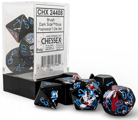 Chessex: Brush Dark Side/Blue