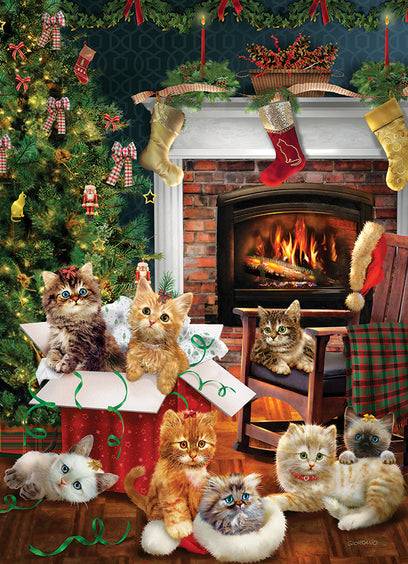 Christmas Kittens - 1000 Pieces
