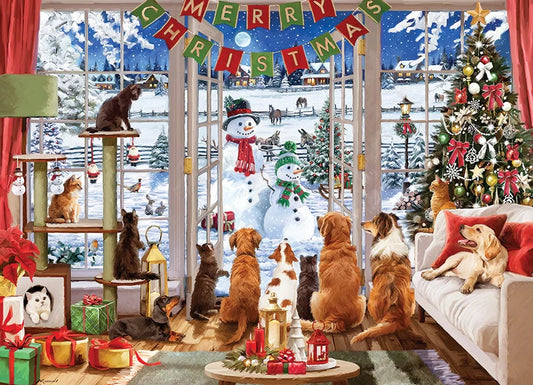 Christmas Visitors - 1000 Pieces