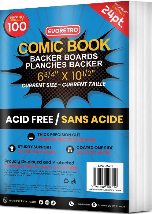 Comic Book Backer Boards