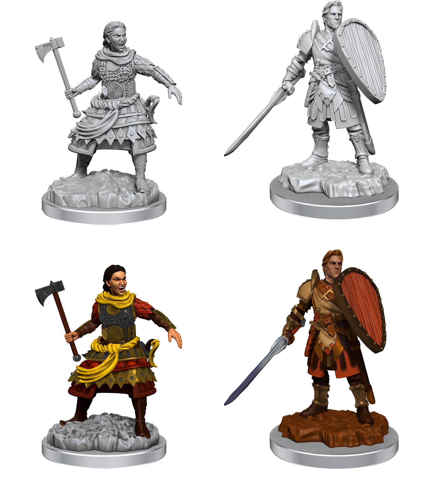 D&D - Human Fighters