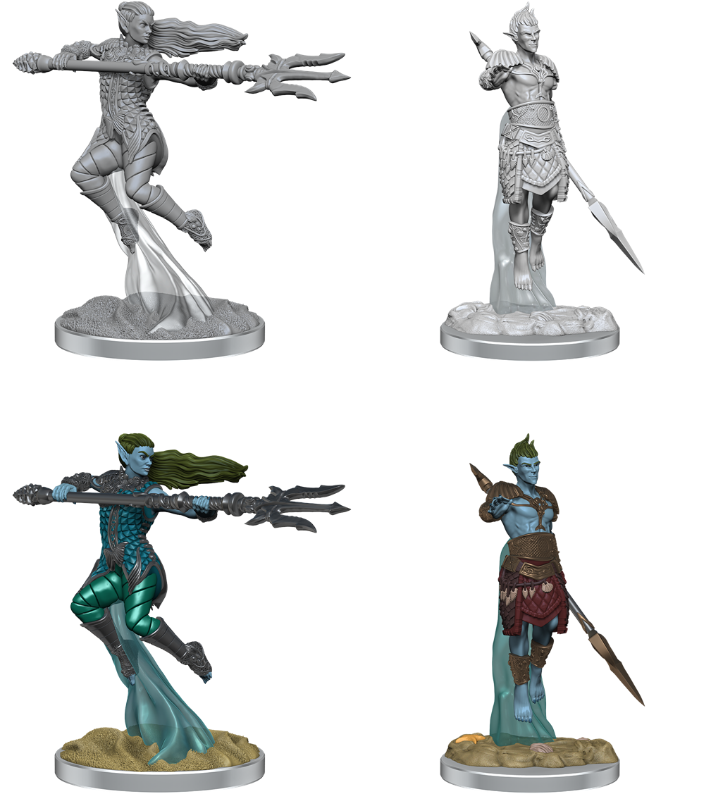D&D - Sea Elf Fighters