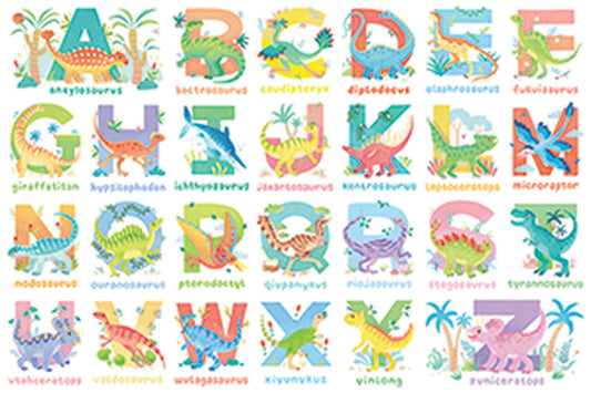 Dinosaur Alphabet - 35 Piece Floor Puzzle