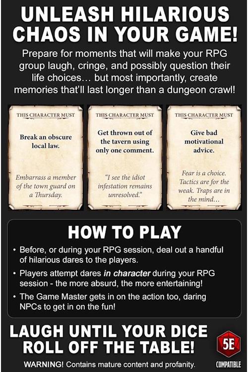 Dumb Dares & Silly Side Quests