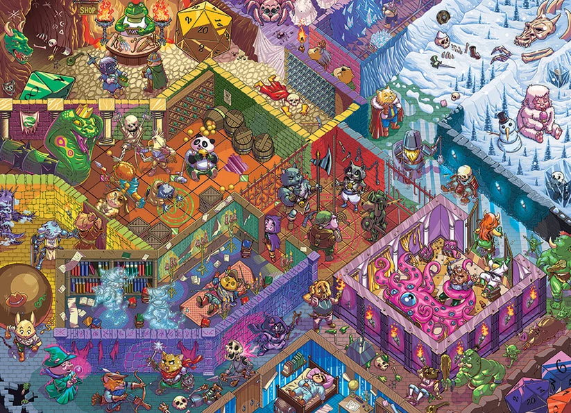Dungeon Run - 500 Pieces