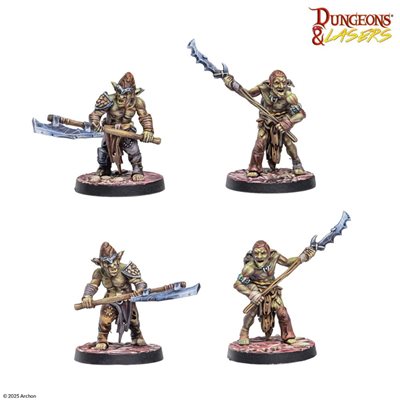 Dungeons and Lasers - Goblin Warband