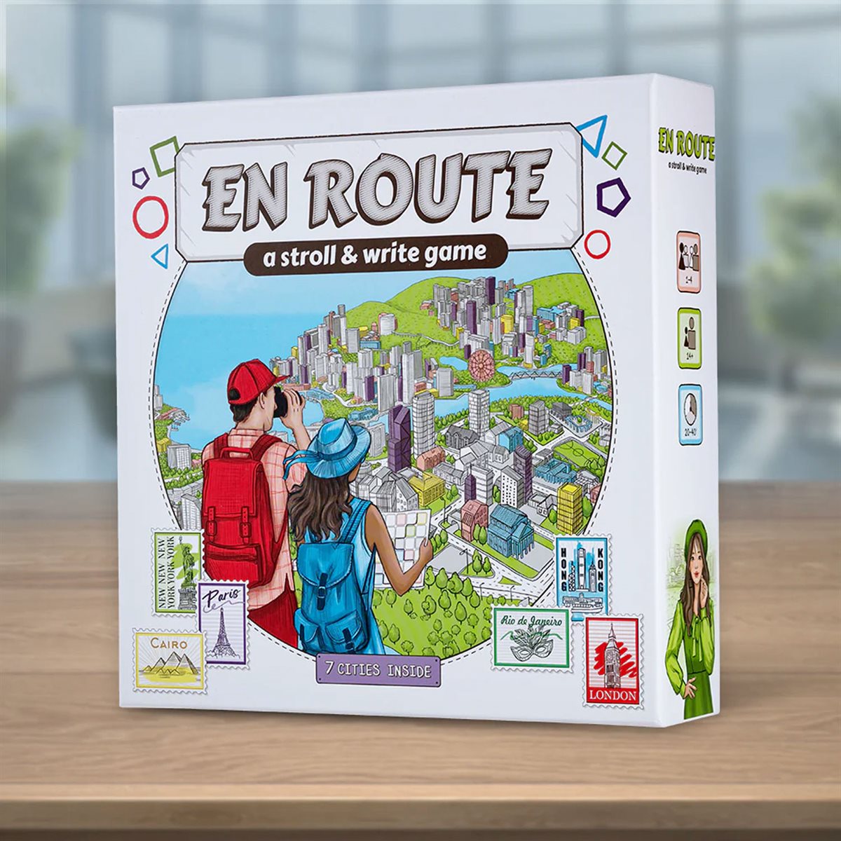En Route - A Stroll & Write Game