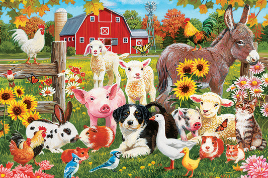 Famryard Greetings - 35 Piece Floor Puzzle