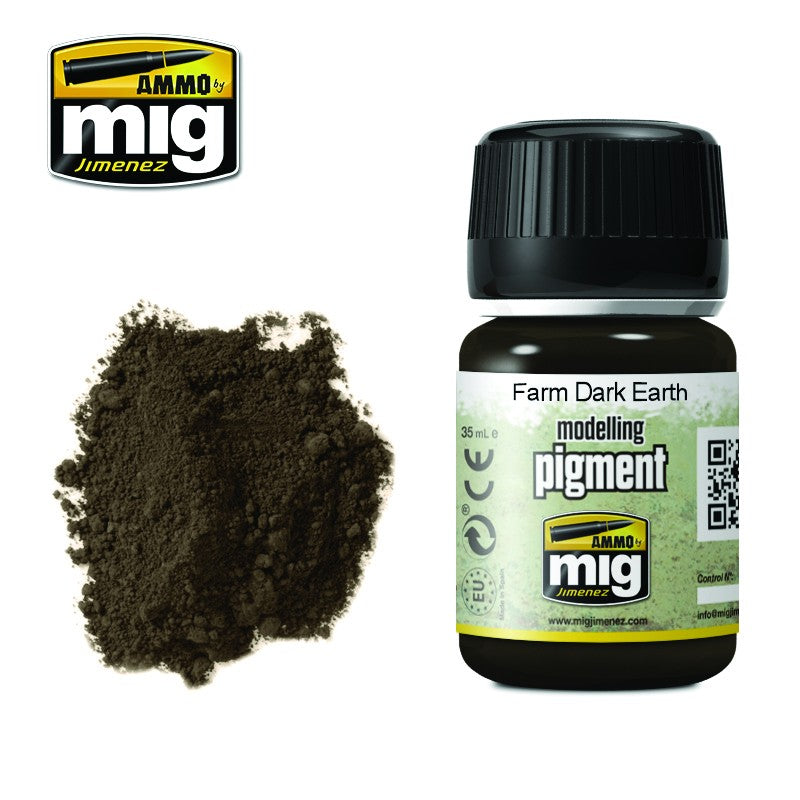 Ammo Mig Pigments: Farm Dark Earth