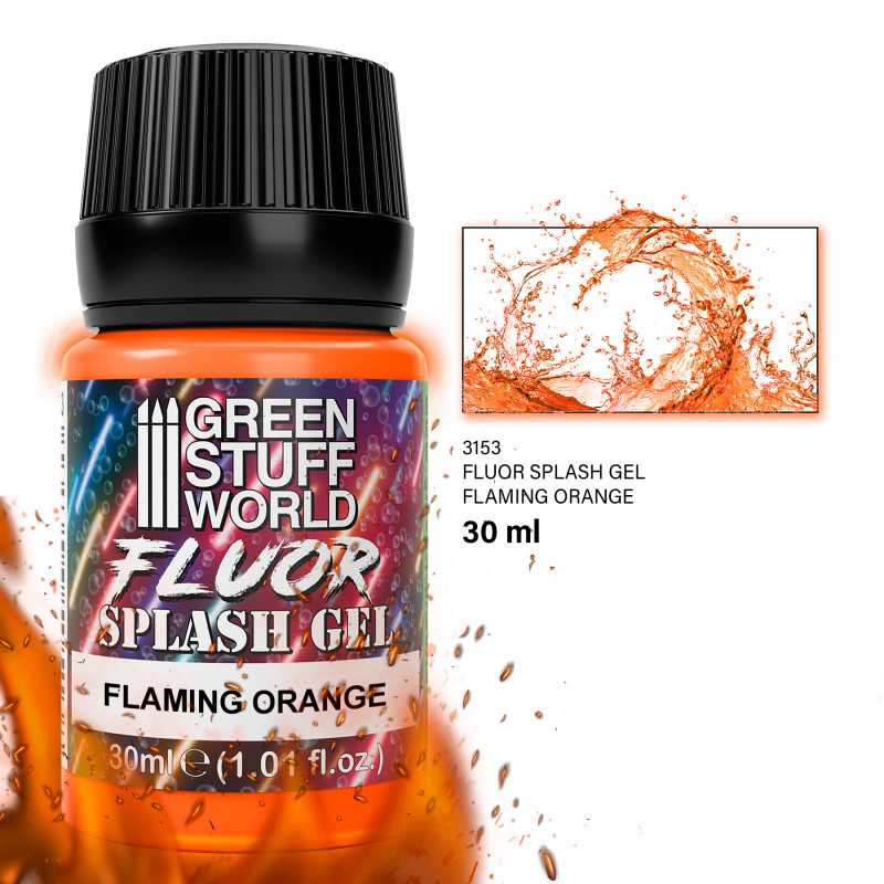 Fluor Splash Gel - Flamming Orange