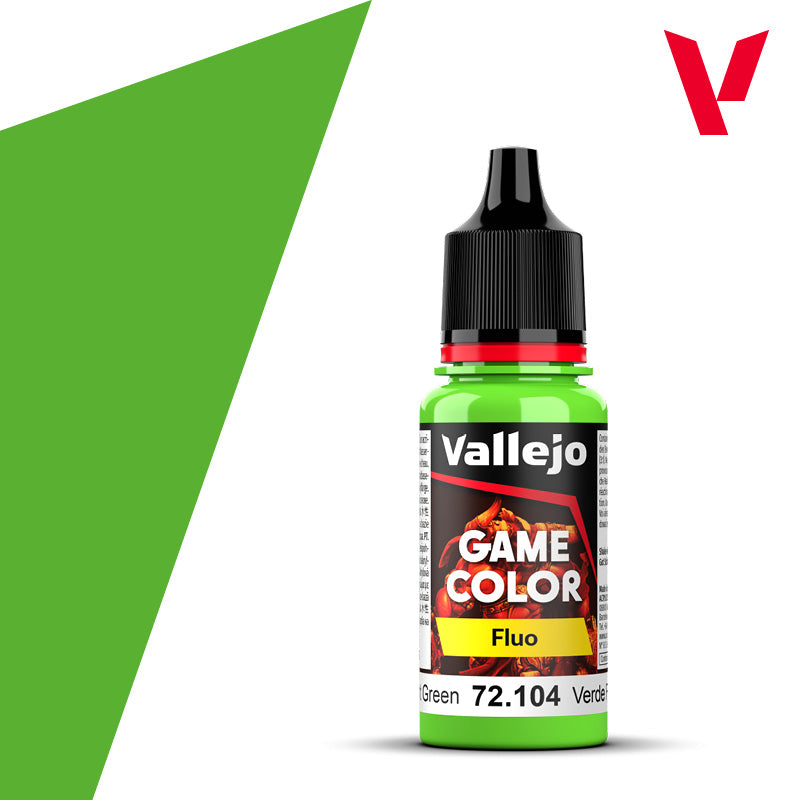 Fluorescent Game Color - Green