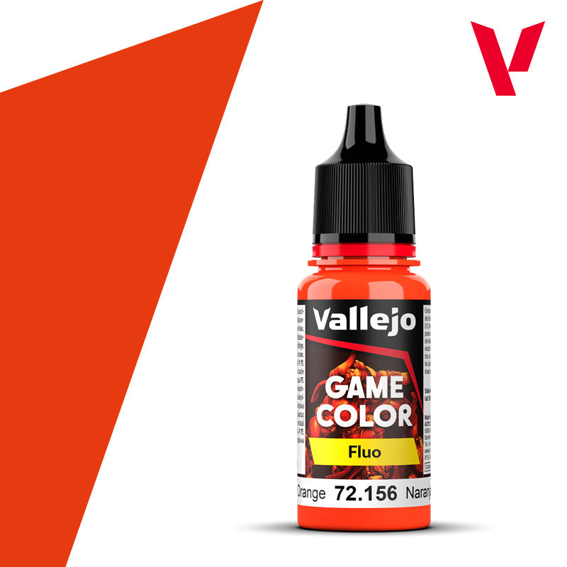 Fluorescent Game Color - Orange