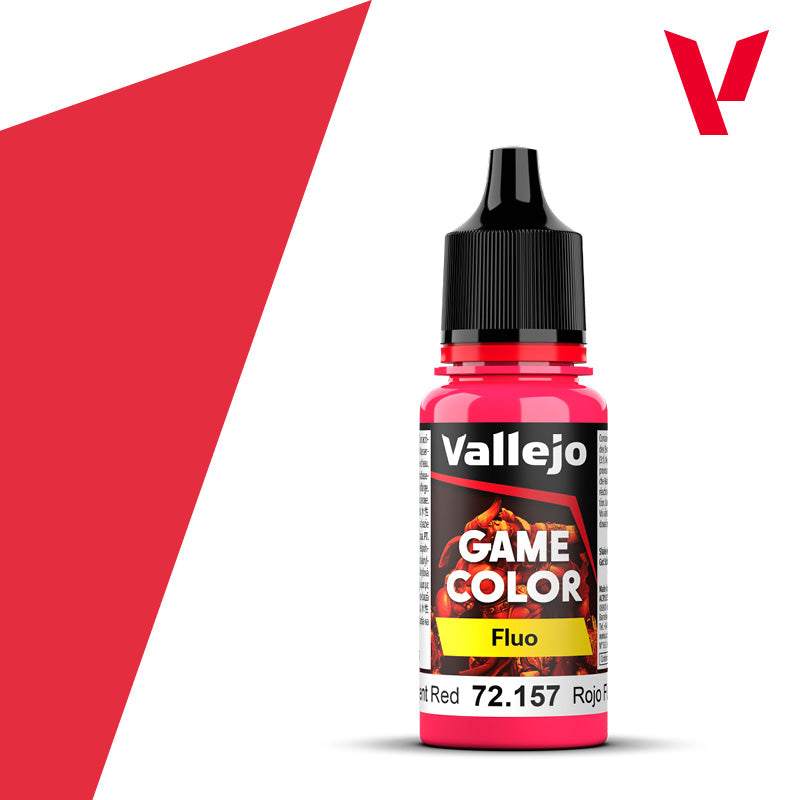 Fluorescent Game Color - Red