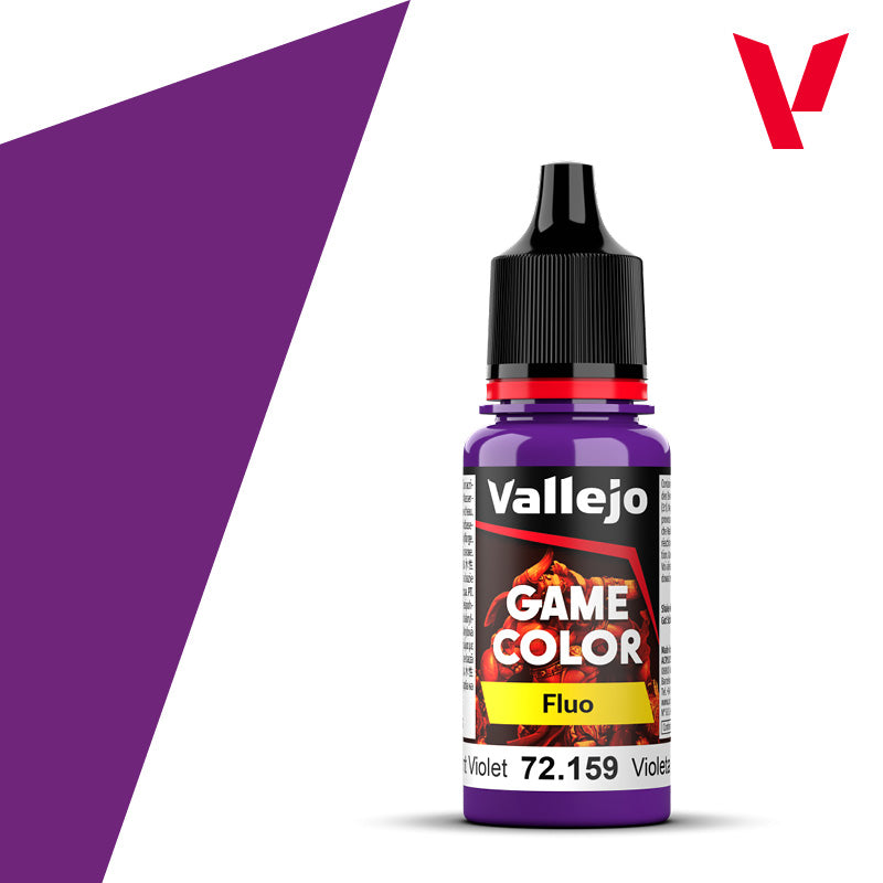 Fluorescent Game Color - Violet