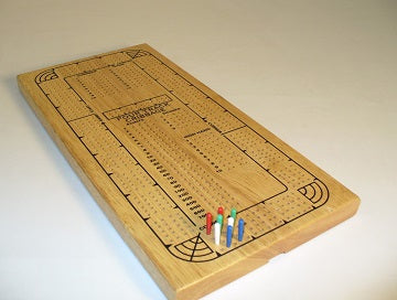 Four Track Cribbage Board (Wooden)