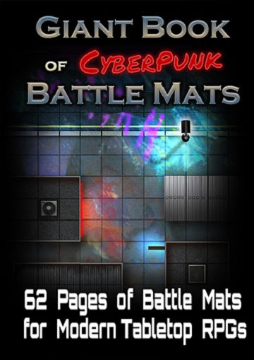 Giant Book Of Cyberpunk Battle Maps