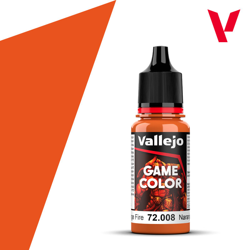 Game Color - Orange Fire