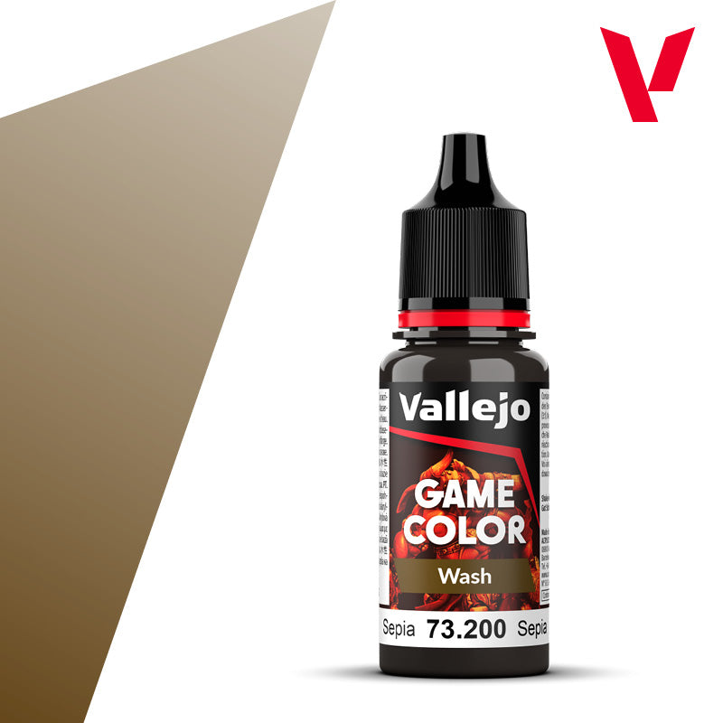 Game Color Wash - Sepia Shade