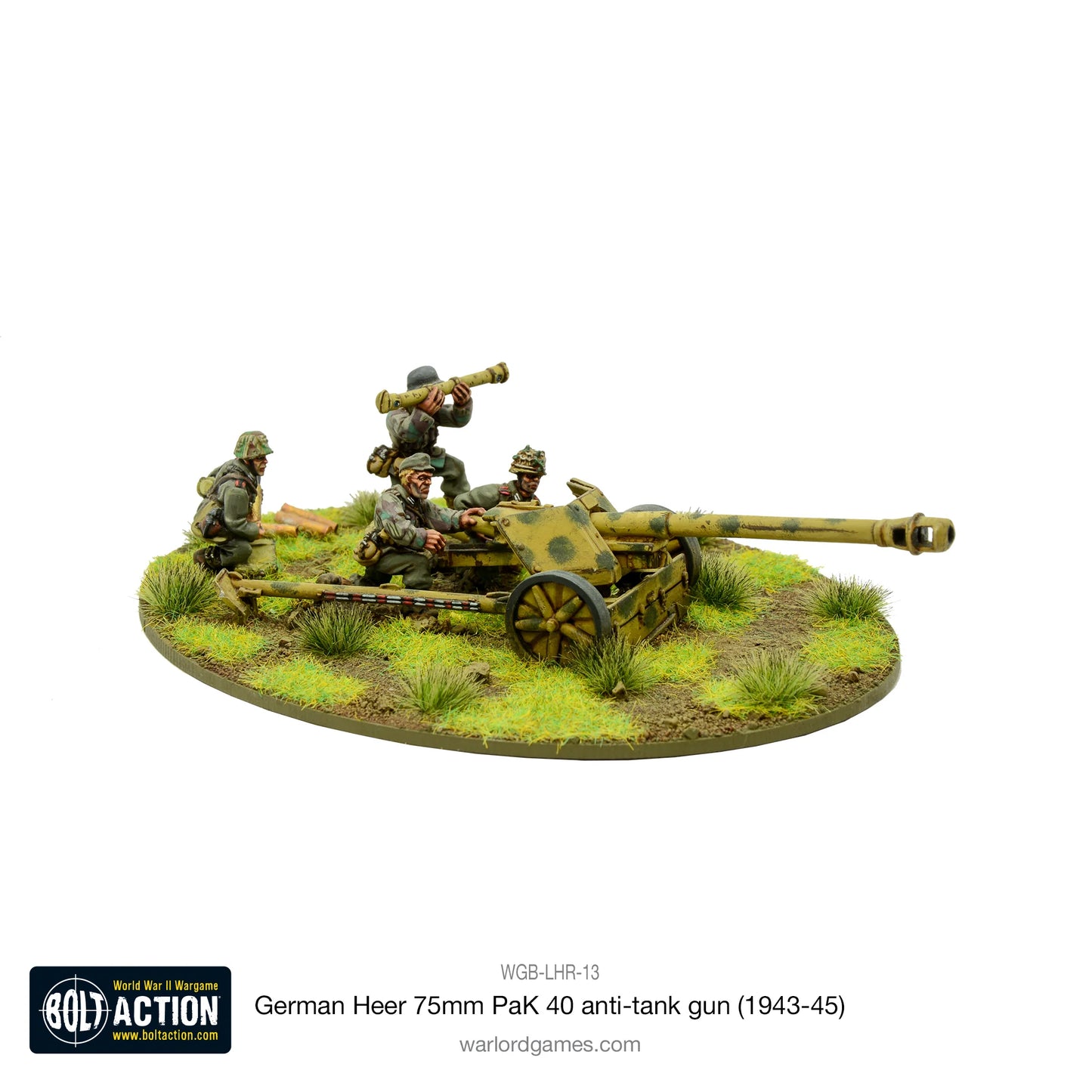 German Heer Pak 40 Anti-Tank Gun