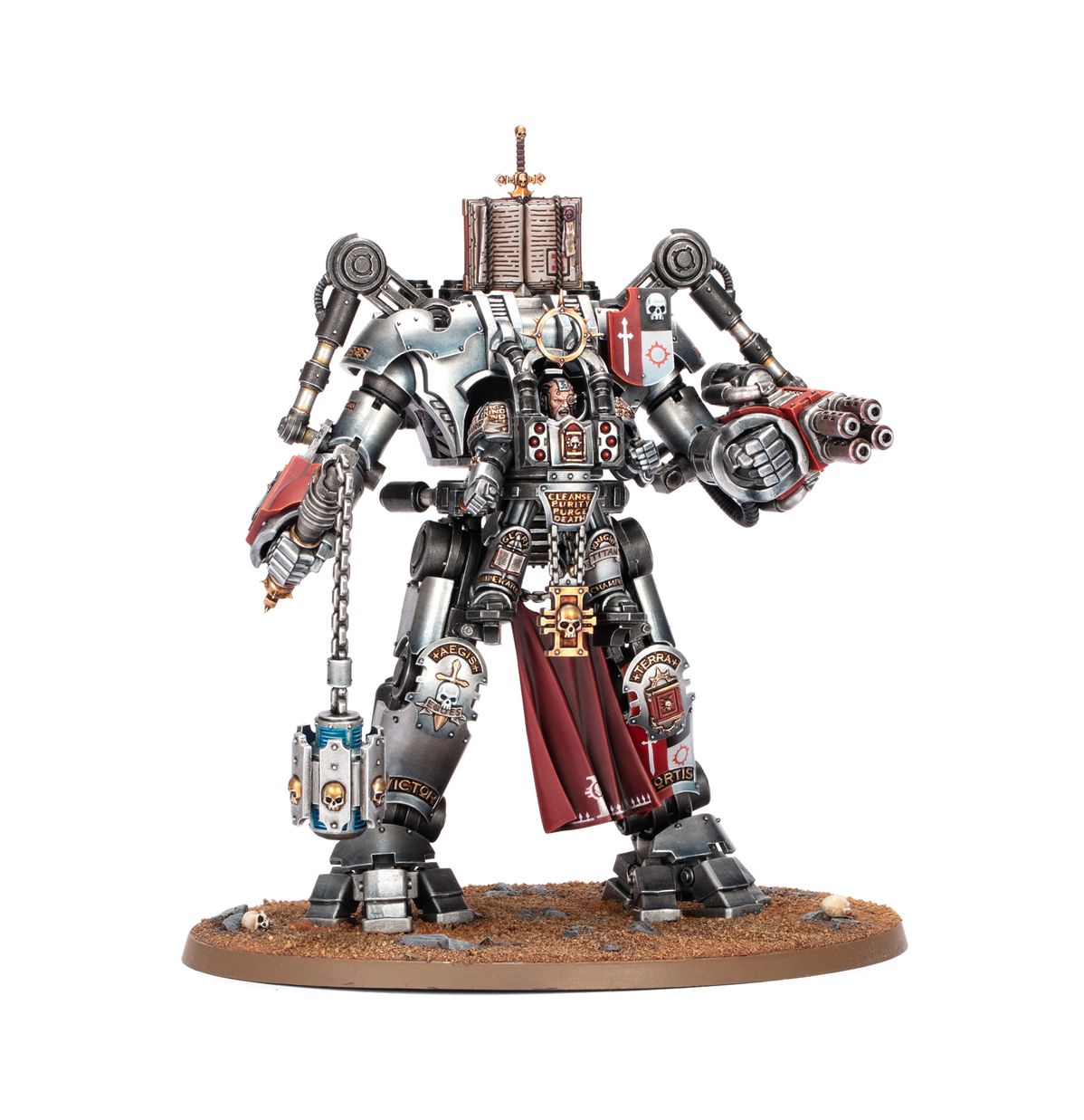 Grey Knights - Grand Master In Nemesis Dreadknight