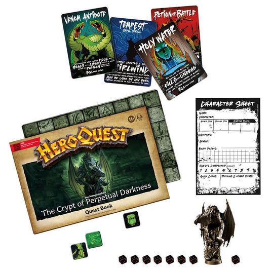 Hero Quest - The Crypt of Perpetual Darkness Quest Pack