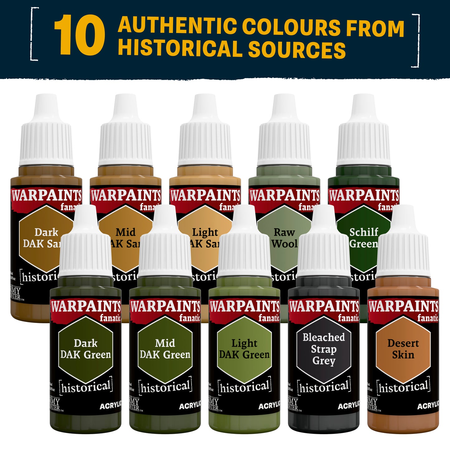Historical Paint Set - World War II German Afrika Korps