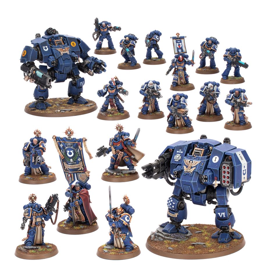 Space Marines- Iron Halo Strike Force