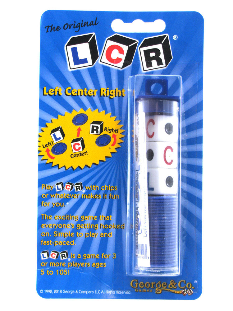 LCR / Left Center Right - Single Game (Tube)