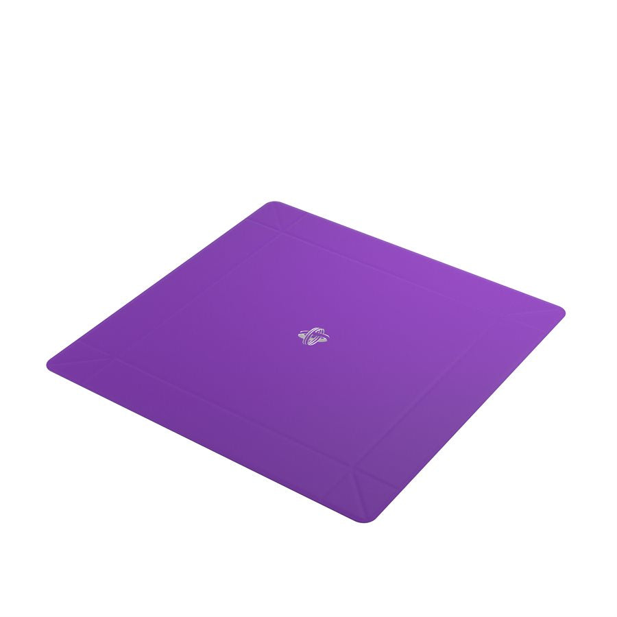 Magnetic Dice Tray: Square: Black / Purple