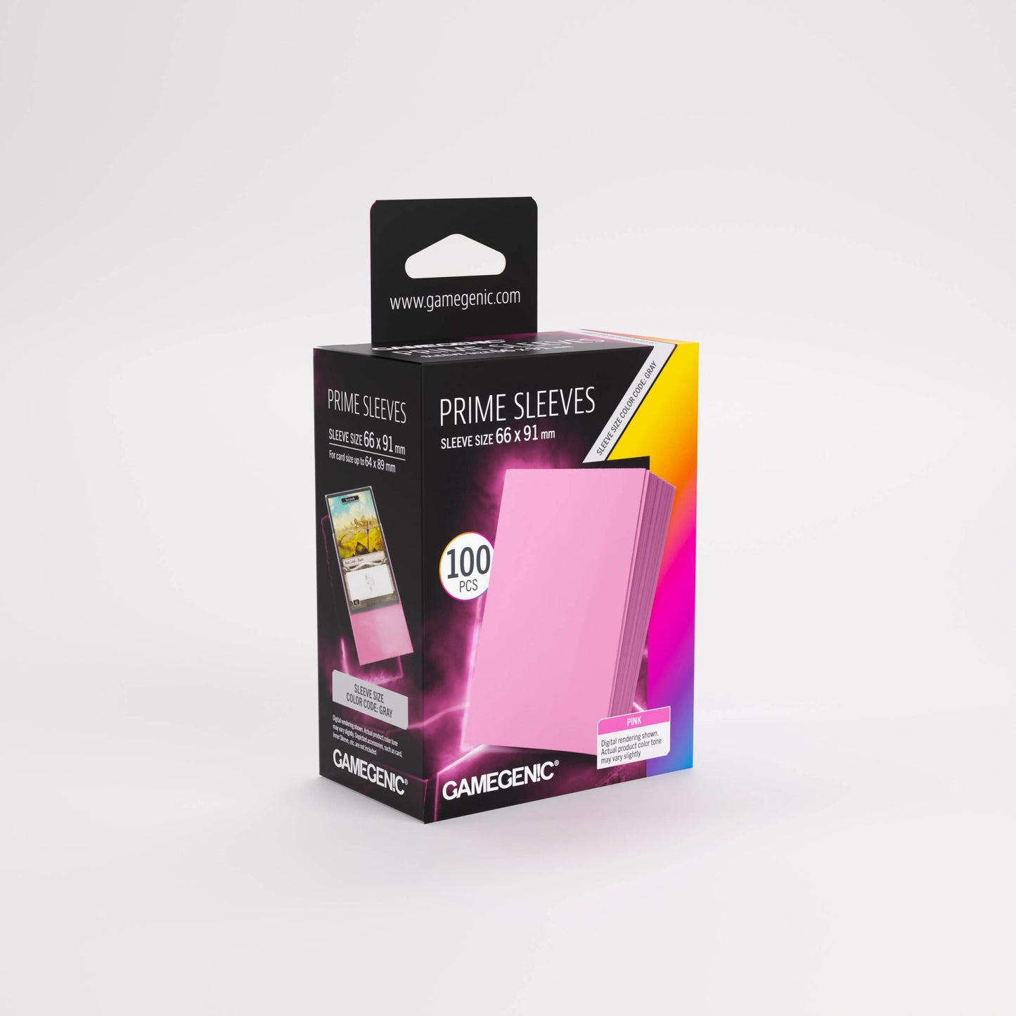 Matte Prime Sleeves 100 (Pink)