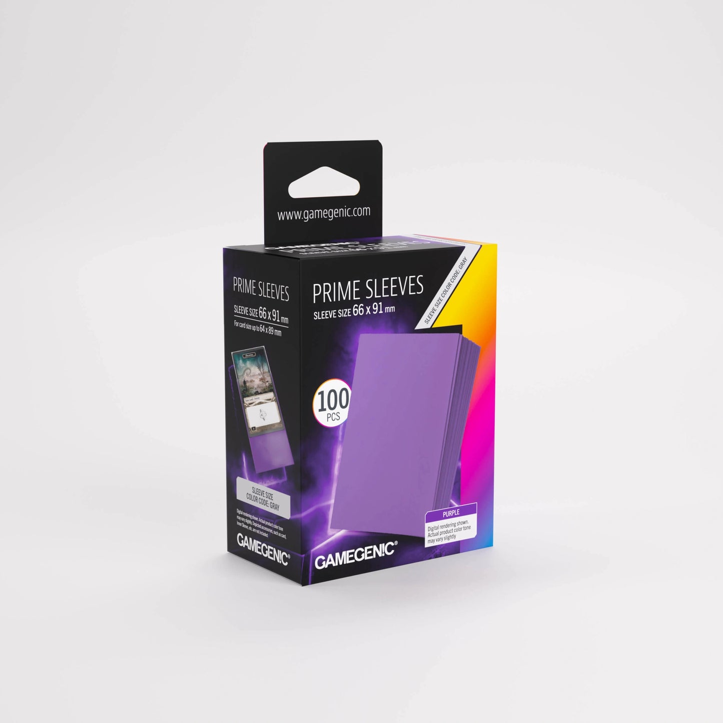 Matte Prime Sleeves 100 (Purple)