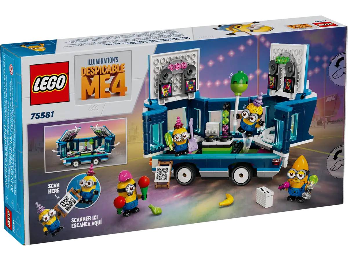 Minions' Music Party Bus